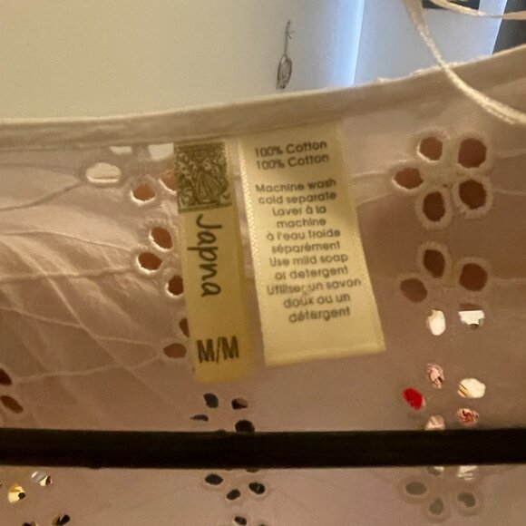 100% Cotton White Dress - Picture 3 of 4